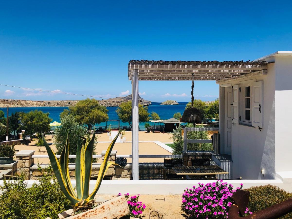 Lindos Seaside Suite ภายนอก รูปภาพ